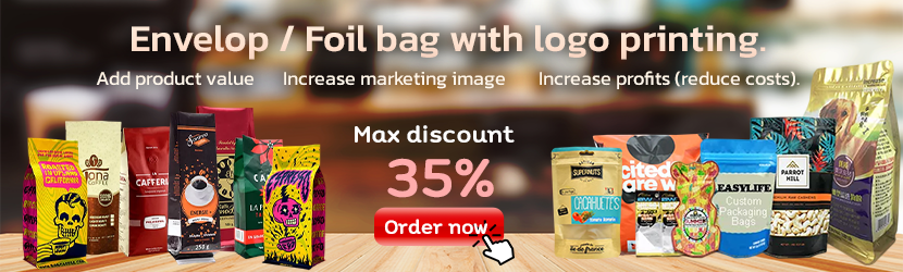 งานพิมพ์โลโก้ สกรีนบรรจุภัณฑ์