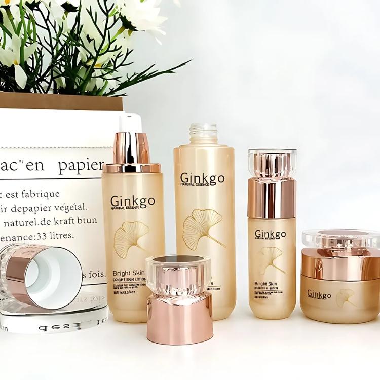 ขวดแก้วเครื่องสำอาง ขวดเซรั่ม กระปุกครีม พิมพ์โลโก้กำหนดเอง กระปุก ขนาด 30/50 กรัม ขวดเซรั่ม ขนาด 40/100/120 มล.       