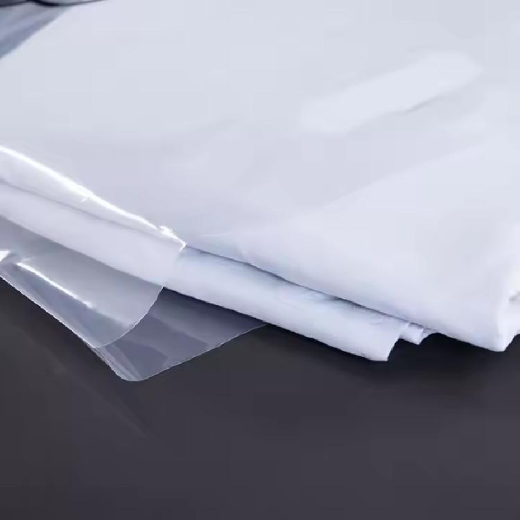 ถุงพลาสติกPE ใส มีหูหิ้ว มีให้เลือก 3 ขนาด พิมพ์โลโก้กำหนดเอง 