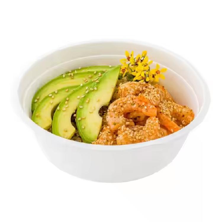 ถ้วยกระดาษชานอ้อย ใส่สลักผลไม้ 500 ml 