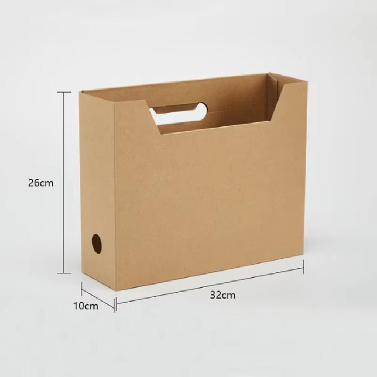 กล่องแฟ้มเก็บเอกสารกระดาษแข็ง ขนาด 10*32*26 cm/24*29*28 cm