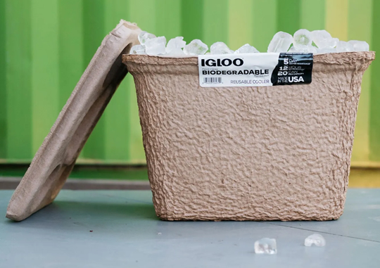 IGLOO ผลิตกล่องเก็บความเย็นจากธรรมชาติ สามารถย่อยสลายได้แบบธรรมชาติ