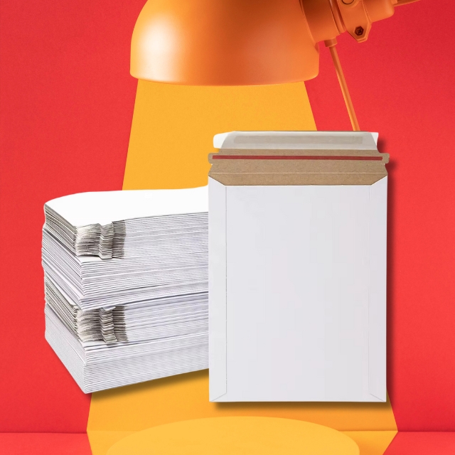 ซองเอกสาร ซองสำหรับใส่เอกสาร สีขาว ไม่มีจ่าหน้าสอง หนา 125 แกรม 