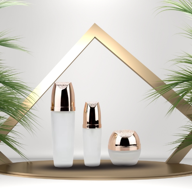 ขวดเครื่องสำอางสไตล์ luxury ขวดปั๊ม กระปุกครีม ขวดเซรั่ม 30ml/50ml/120ml