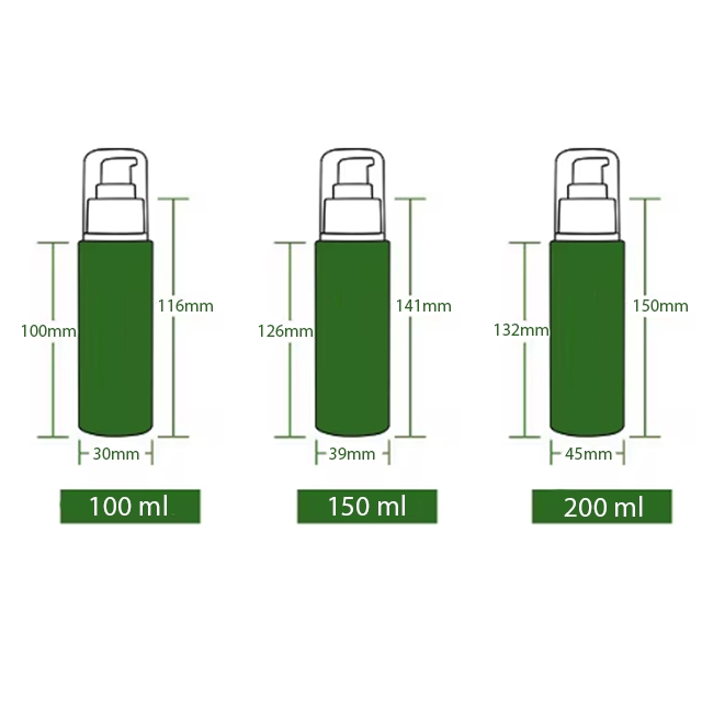 ขวดเครื่องสำอาง ขวดปั๊ม ขวดเซรั่ม 100ml/150ml/200ml