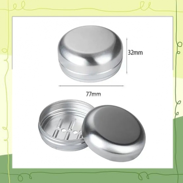 กระปุกอลูมิเนียม กระปุกอเนกประสงค์ ทรงกลม ฝาเกลียว 100 ml