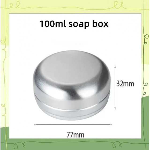 กระปุกอลูมิเนียม กระปุกอเนกประสงค์ ทรงกลม ฝาเกลียว 100 ml