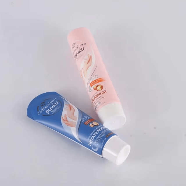 หลอดเครื่องสำอาง หลอดครีมทามือ หลอดพลาสติก 60ml/80ml/100ml/120ml พิมพ์โลโก้เองได้