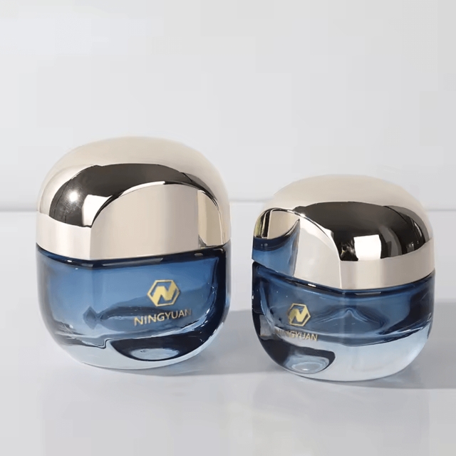 ขวดแก้วเครื่องสำอาง สไตล์ Luxury ก้นหนา ขวดเซรั่ม 40ml/100ml/120ml และกระปุกครีม 30g/50g