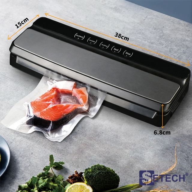 เครื่องซีลสูญญากาศ รุ่นครัวเรือน SETECH รุ่น VC-02