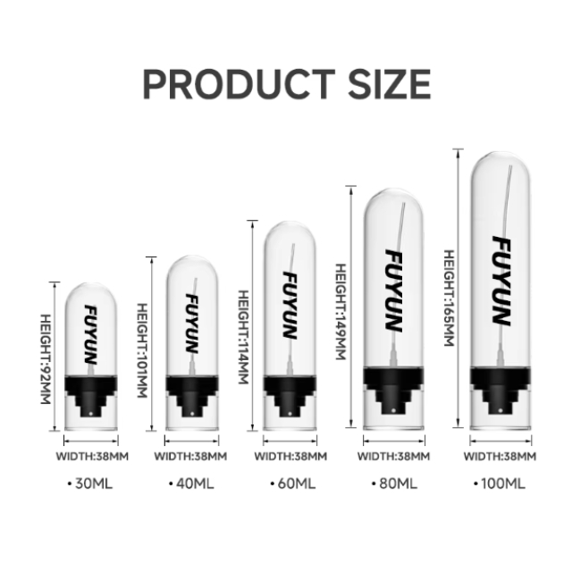 ขวดสเปรย์สไตล์ตั้งคว่ำ ขวดสเปรย์พ่นพลาสติก Pet 60ml/80ml/100ml