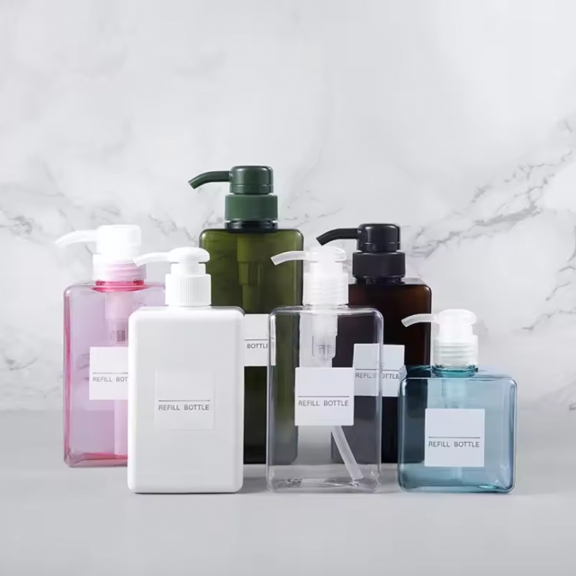 ขวดเครื่องสำอาง ขวดผลิตภัณฑ์ ขวดแชมพู ขวดโลชั่น หัวปั๊ม 200ml/350ml