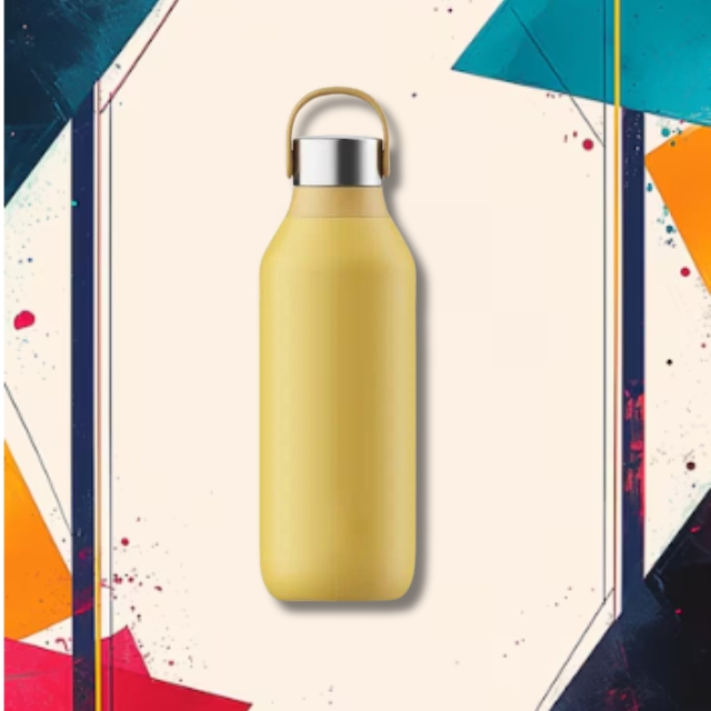 ขวดน้ำดื่มสแตนแลส พร้อมฟาและหูหิ้ว ขวดสำหรับเก็บความร้อน/เย็น ขนาด 500 ml