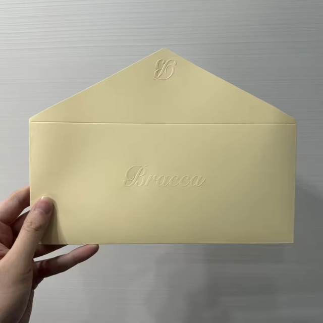 ซองจดหมายฝายุโรป ซองฝายุโรป ซองสำหรับใส่การ์ด บัตรเชิญ หนา 100 แกรม