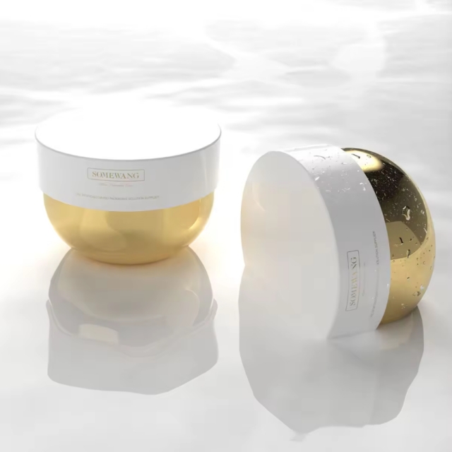 กระปุกเครื่องสำอางสไตล์ luxury ตลับครีม กระปุกมากส์บำรุงผิว 100G/200G/250G/300G 