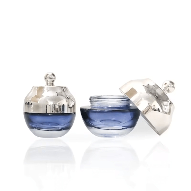 ขวดแก้วเครื่องสำอาง สไตล์ Luxury ก้นหนา ขวดเซรั่ม 50ml/100ml/120ml และกระปุกครีม 30g/50g