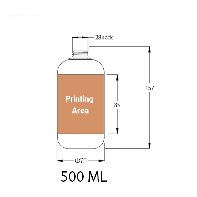 ขวดแชมพูพลาสติกแบบบีบ ขวดแชมพูแบบฝาเปิด ขวดแชมพู HDPE PCR 200ml/300ml/400ml
