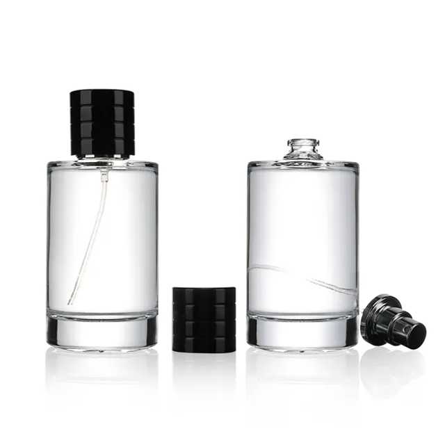 ขวดเครื่องสำอางทรงกระบอก ขวดน้ำหอม ขวดแก้วสเปรย์ 25ml/50ml/100ml