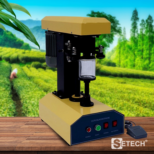 เครื่องปิดฝากระป๋อง กึ่งอัตโนมัติ SETECH รุ่น CMS-01