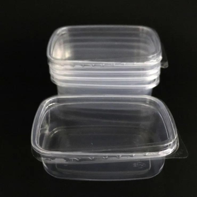 กล่องอาหาร กล่องใส่อาหาร พลาสติกและฝาปิด ขนาด 150ml /250ml