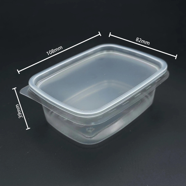 กล่องอาหาร กล่องใส่อาหาร พลาสติกและฝาปิด ขนาด 150ml /250ml