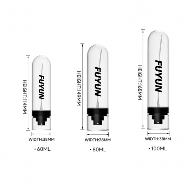 ขวดสเปรย์สไตล์ตั้งคว่ำ ขวดสเปรย์พ่นพลาสติก Pet แบบใส 60ml/80ml/100ml