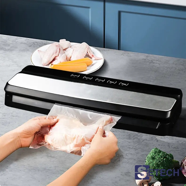 เครื่องซีลสูญญากาศ รุ่นครัวเรือน SETECH รุ่น VC-02