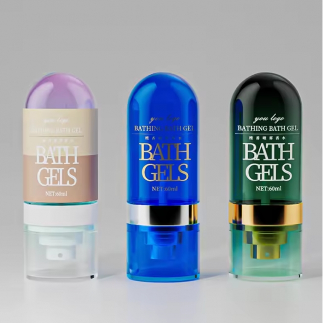 ขวดสเปรย์สไตล์ตั้งคว่ำ ขวดสเปรย์พ่นพลาสติก Pet แบบใส 60ml/80ml/100ml