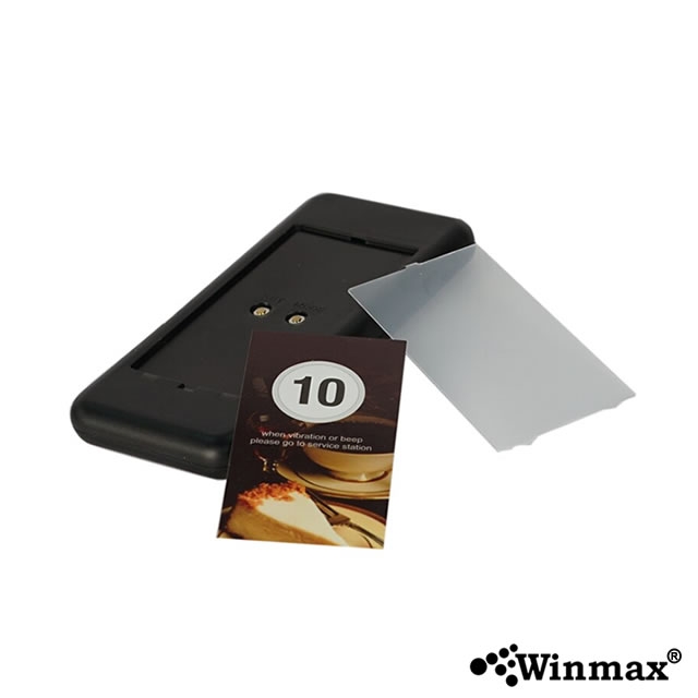 เพจเรียกคิวร้านอาหารไร้สาย 20 คิว Wireless Queue Calling System Winmax-P704