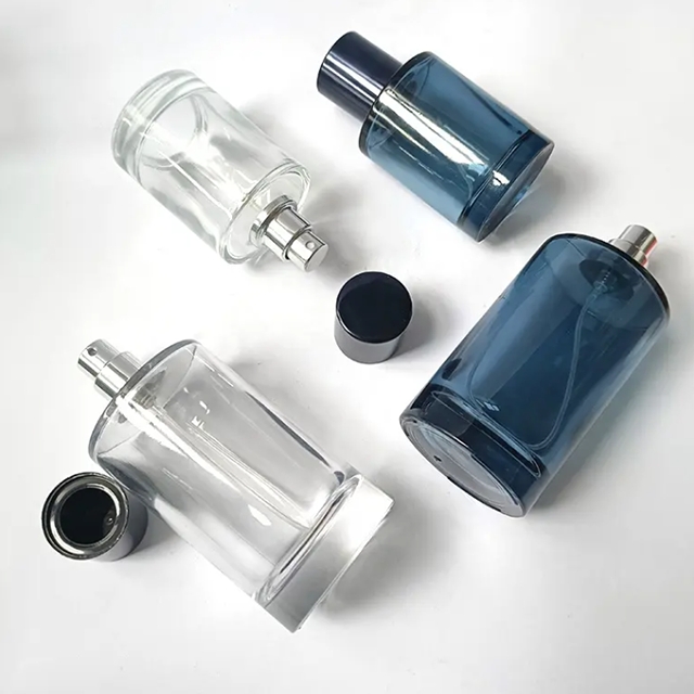 ขวดเครื่องสำอางทรงกระบอก ขวดน้ำหอม ขวดแก้วสเปรย์ 50ml/100ml