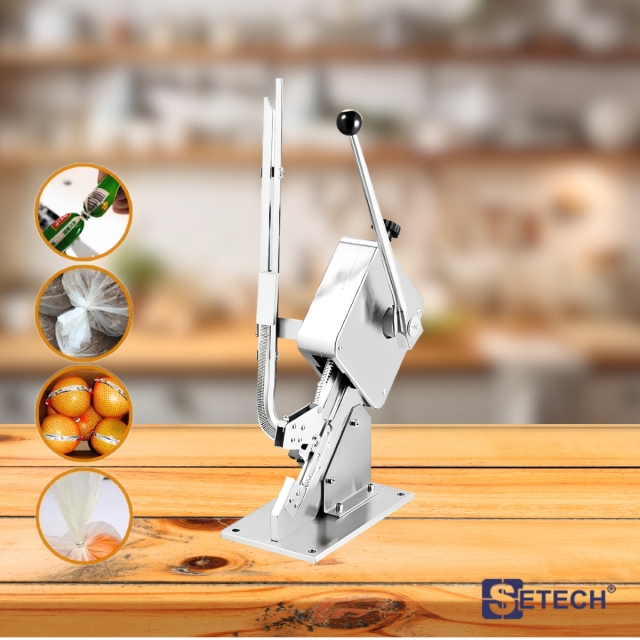 เครื่องมัดไส้กรอก รางเดี่ยว SETECH รุ่น HR-550