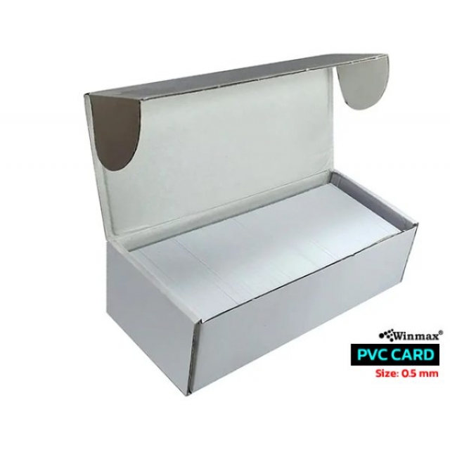 บัตรพลาสติก PVC บัตรพนักงาน บัตรนักศึกษา 0.5 มม