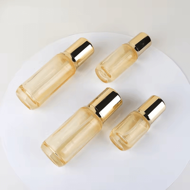ขวดแก้วเครื่องสำอาง สไตล์ Luxury หรูหรา ก้นหนา ขวดเซรั่ม 30ml/50ml/100ml/120ml/150ml และกระปุกครีม 3