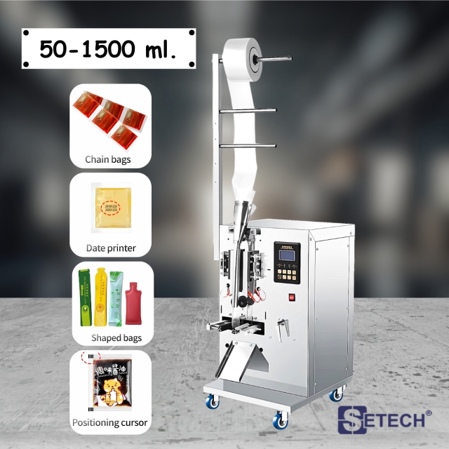 เครื่องบรรจุของเหลว ขนาด 50-1500 ml. SETECH รุ่น SL-1500