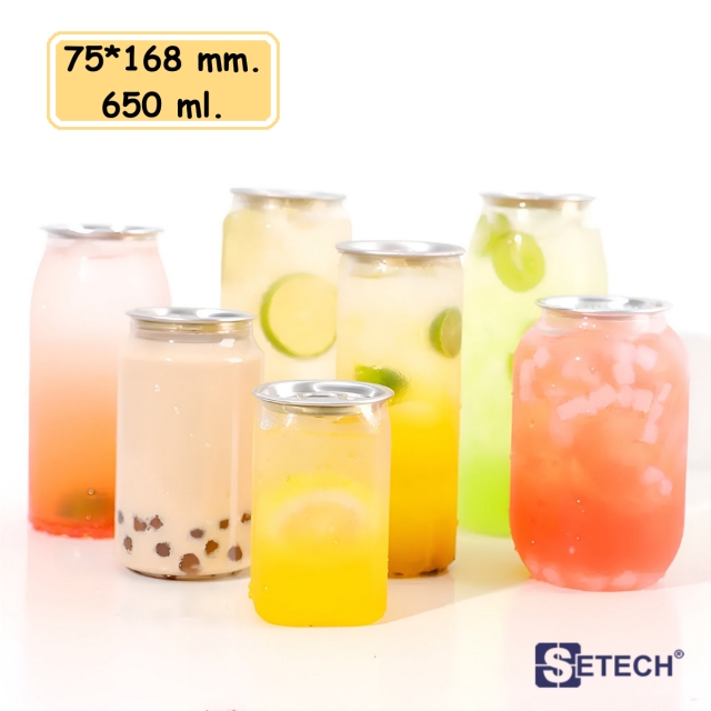 กระป๋องเครื่องดื่มพร้อมฝาซีล 650 ml. SETECH รุ่น CD-08