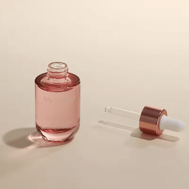 ขวดแก้วเครื่องสำอาง ขวดเซรั่มแบบหยด 30 ml
