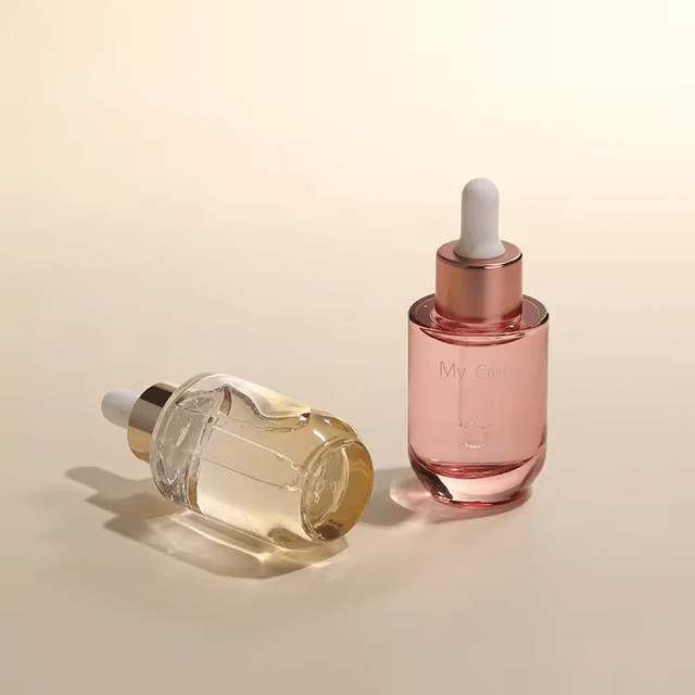ขวดแก้วเครื่องสำอาง ขวดเซรั่มแบบหยด 30 ml