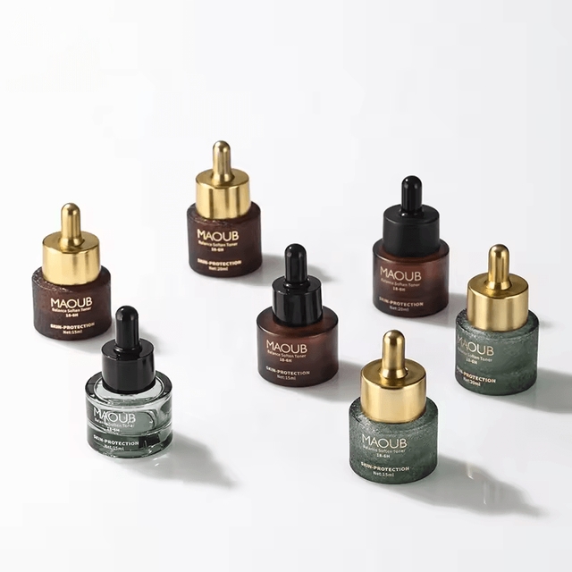 ขวดแก้วเครื่องสำอาง ขวดเซรั่มแบบหยด 15ml / 20ml