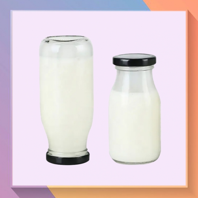 ขวดแก้ว ฝาเกลียวล็อคสีดำ ขวดสำหรับใส่เครื่องดื่ม หนา3 mm 200/250/300/500 ml