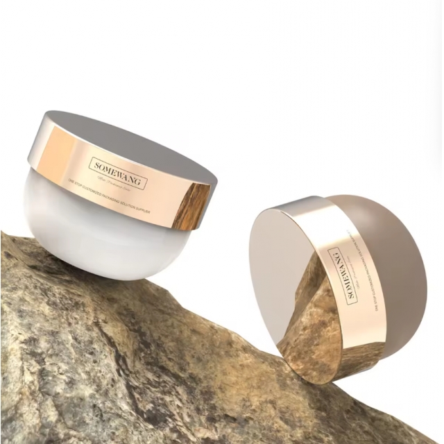 กระปุกเครื่องสำอางสไตล์ luxury ตลับครีม กระปุกมากส์บำรุงผิว 100G/200G/250G/300G