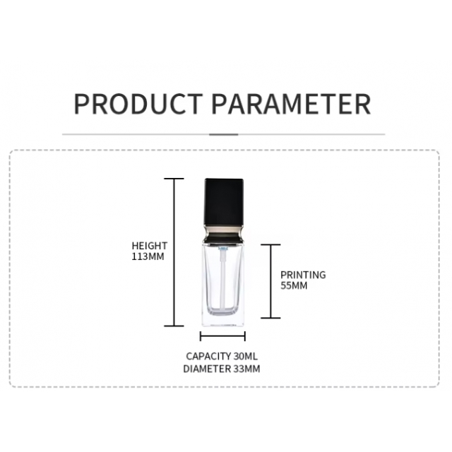 ขวดเครื่องสำอาง ขวดรองพื้น บีบีครีม 30 ml