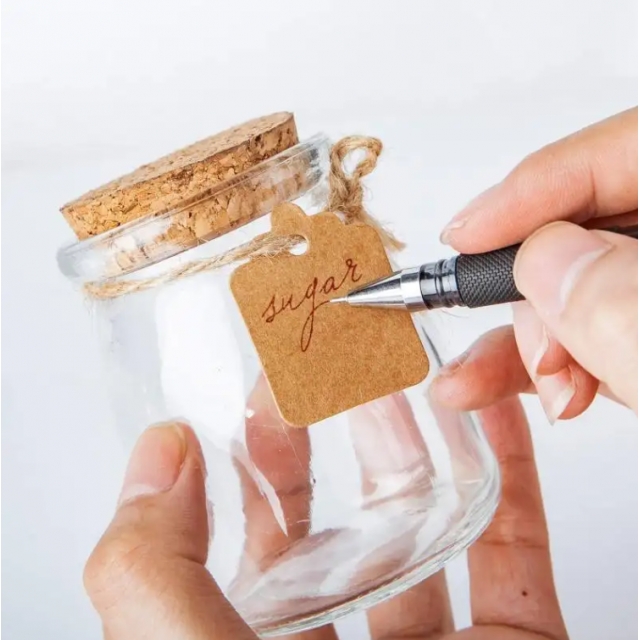 โหลแก้วใสทรงสี่เหลี่ยม สำหรับใส่อาหารแห้ง ผลไม้ แยม น้ำผึ้ง 200/280/380 ml