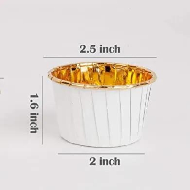 ถาดฟอยล์ อลูมิเนียม ถาดฟอยล์พร้อมฝาปิดพลาสติก ทรงกลม เกรดอาหาร ขนาด 125 ml สีขาว