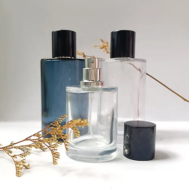 ขวดเครื่องสำอางทรงกระบอก ขวดน้ำหอม ขวดแก้วสเปรย์ 50ml/100ml