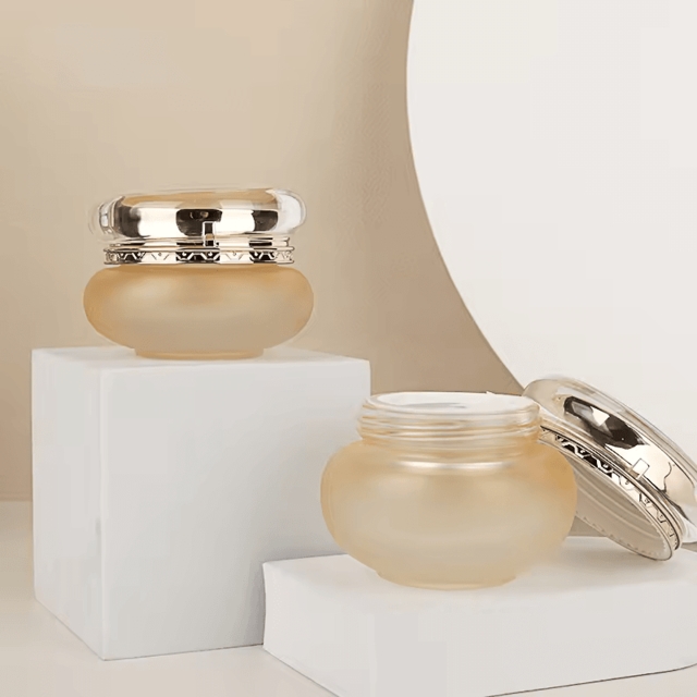 ขวดแก้วเครื่องสำอาง ขวดเซรั่ม ก้นหนา  40 ml/100 ml /120 ml และกระปุกครีม 30g/50g