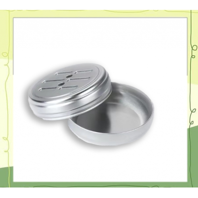 กระปุกอลูมิเนียม กระปุกอเนกประสงค์ ทรงกลม ฝาเกลียว 100 ml