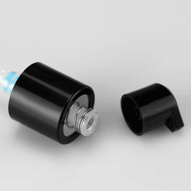 ขวดแก้วเครื่องสำอาง ขวดเซรั่มแบบหยด ฝาสีดำ 30 ml