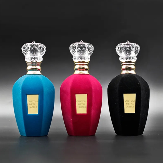 ขวดเครื่องสำอาง ขวดน้ำหอม ขวดแก้วสเปรย์กำมะหยี่ 30ml/50ml/100ml พิมพ์โลโก้กำหนดเอง