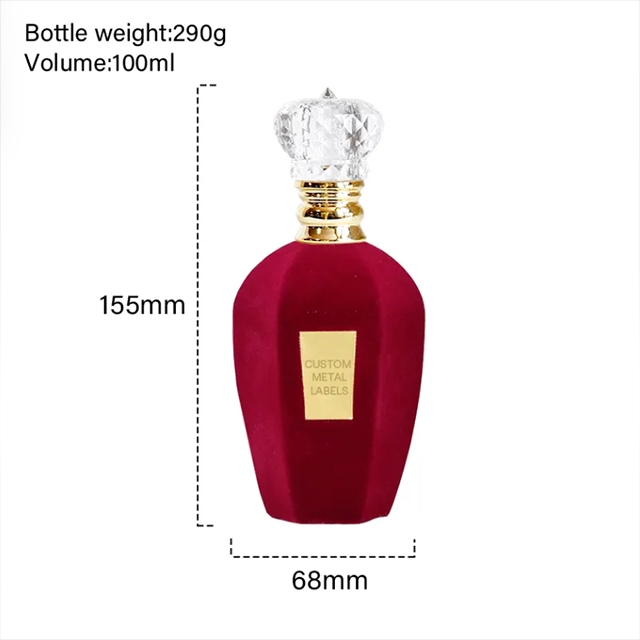 ขวดเครื่องสำอาง ขวดน้ำหอม ขวดแก้วสเปรย์กำมะหยี่ 30ml/50ml/100ml พิมพ์โลโก้กำหนดเอง