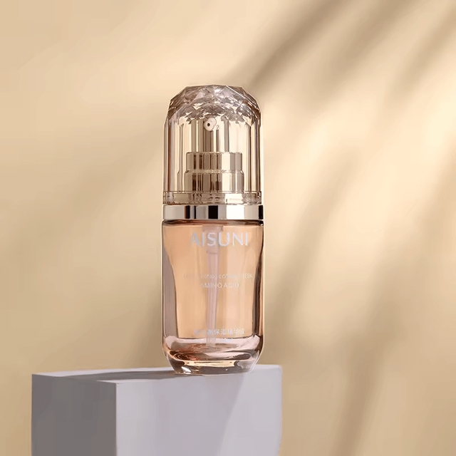 ขวดแก้วเครื่องสำอาง ทรงกลม ก้นหนา ขวดเซรั่ม  40 ml/100 ml /120 ml และกระปุกครีม 30g/50g